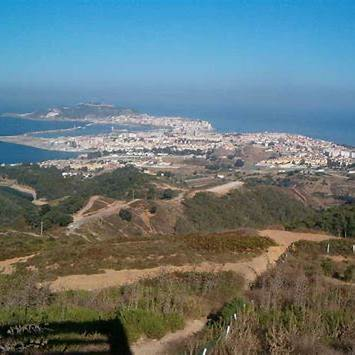 Ceuta, vista desde el Monte Hacho.